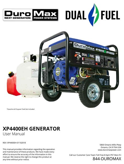 duromax 4400 eh generator